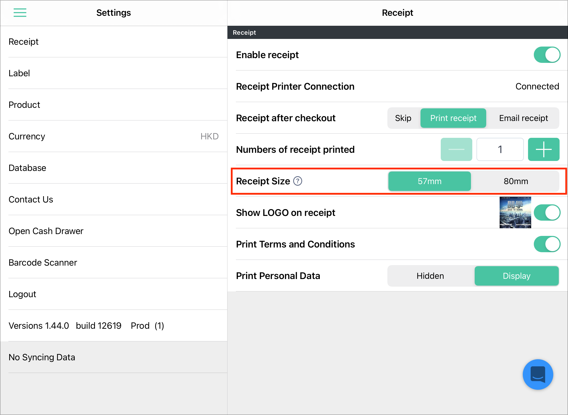 Receipt After Checkout  POS App – SHOPLINE Help Center