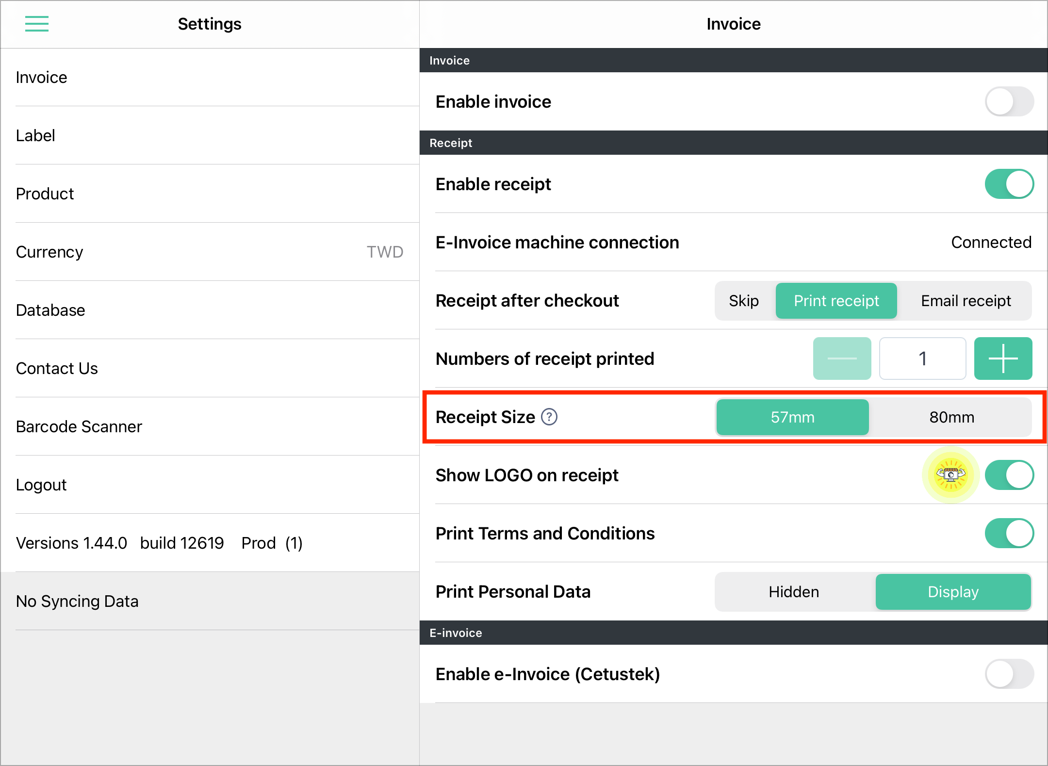 Receipt After Checkout  POS App – SHOPLINE Help Center