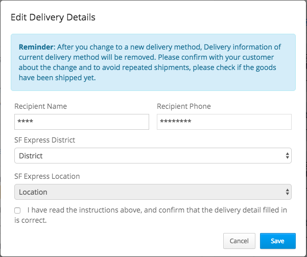 Change Delivery Method After Placing Order SHOPLINE Help Center
