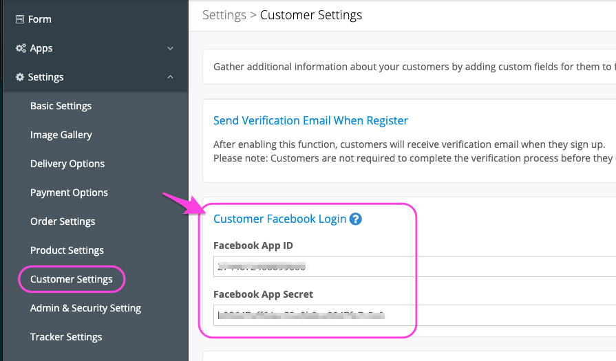 Facebook Messenger Quick Sign Up Link Shopline Help Center