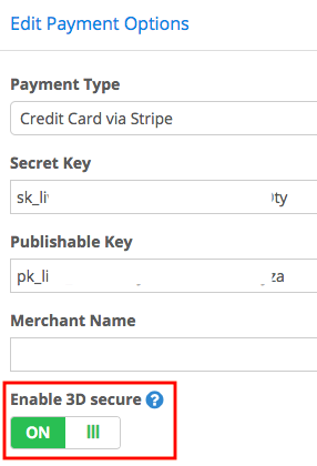 key in card payments